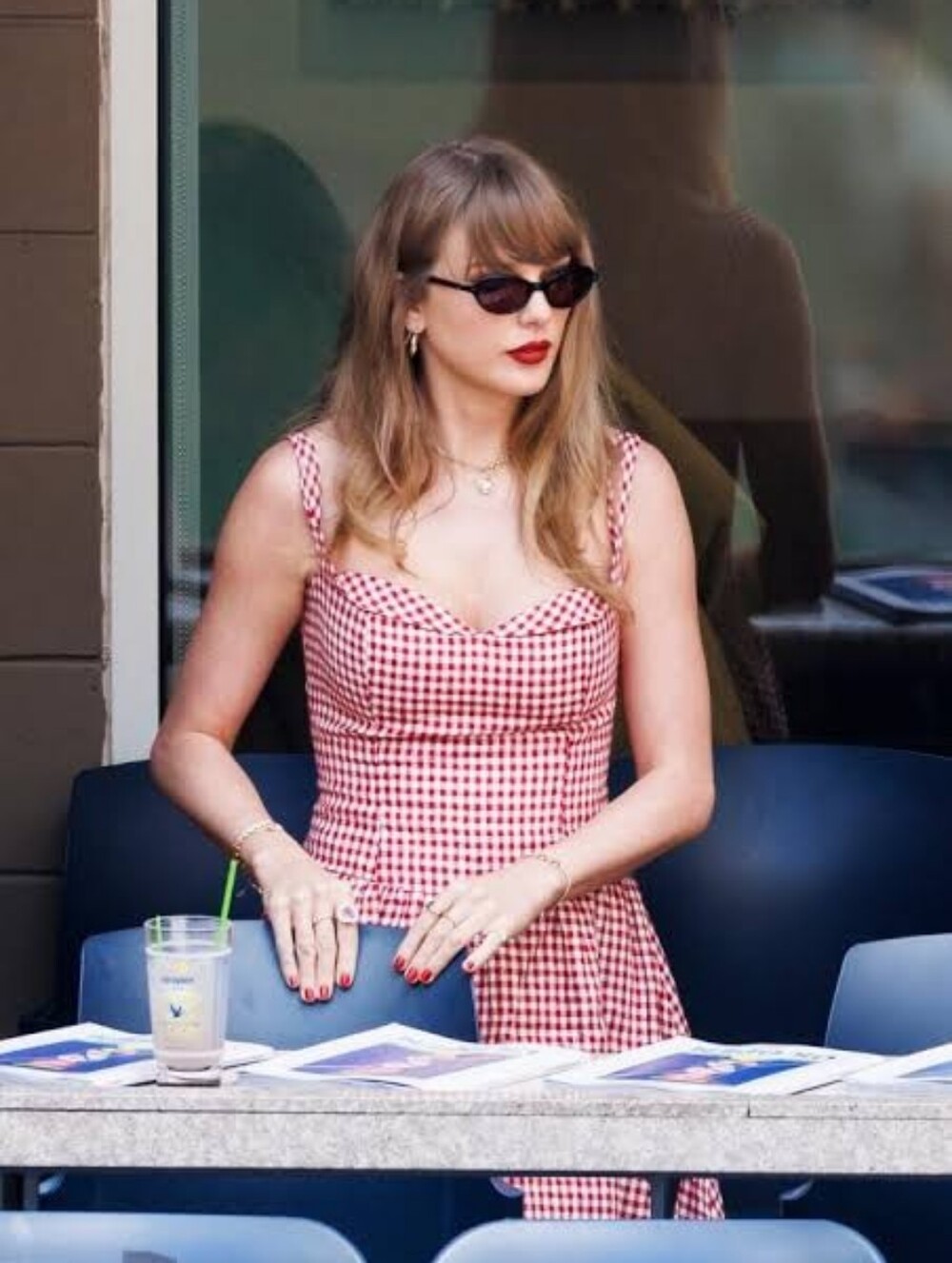 ✨️✨️NWOT Reformation Sora Linen Mini Dress  Check Red Gingham - Picture 3 of 11